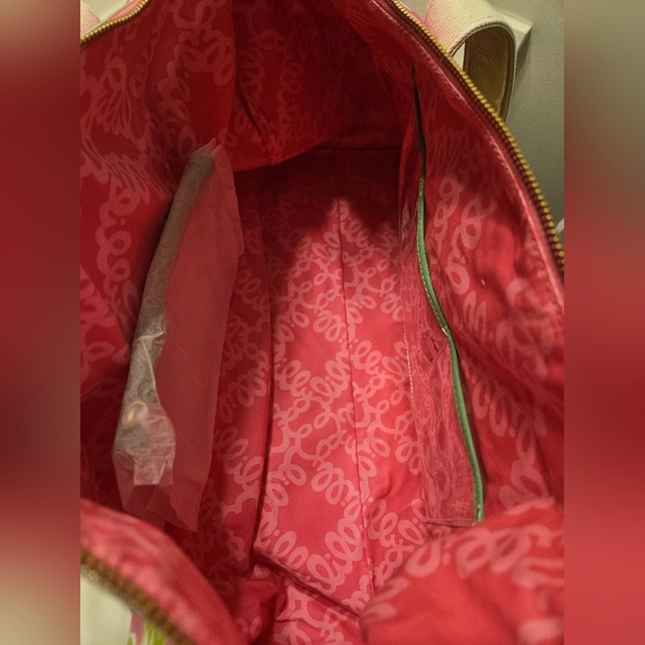 Lilly Pulitzer RARE Floral The Original Carry On Hotty Pink Bloomers *NWT* - Picture 8 of 13